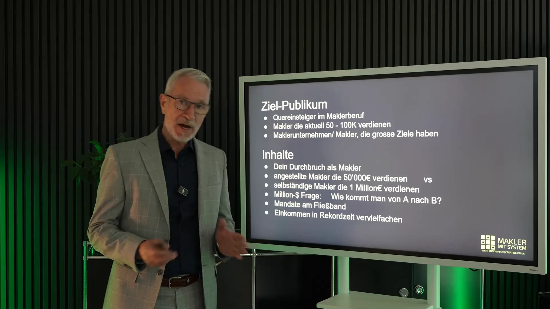 Knut Seeger im Webinar
